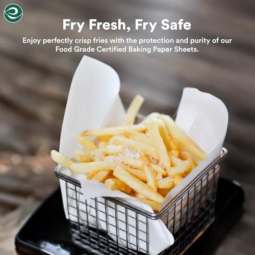 Image of ECO SOUL Baking Paper Sheets[100 Sheets],Pack of 1 Parchment Paper for Oven