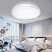 Price comparison product image Dimmable LED Ceiling Light with Remote Control Starlight Effect for Living Room Bedroom Hallway Balcony [Energy Class A+] 48w Round Dimmable