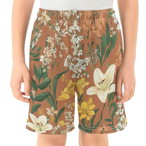 Boys Athletic Shorts Boys with Pockets Basketball Shorts for Kids2