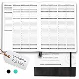 Panda Planner Weekly 2026, Undated Weekly Planner for Office, School & Home – 8