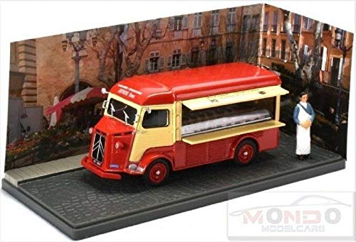 シトロエン バス バン ミニカー 1/43 CITROEN TYPE-H VAN フランス お肉屋 ジオラマ [並行輸入品]