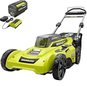 ryobi automatic lawn mower