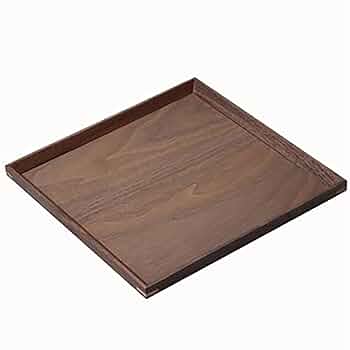 Amazon｜Frisence トレー 木製 ウッドトレー 長方形 お盆 天然