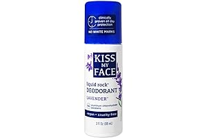 Kiss My Face Deodorant Liquid Rock Lavender 3 Oz