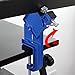 XCMAN All Metal Alpine Ski Vise For Ski Tuning and Waxing Adjustable Angle and Height Durable and Stable - Jaw opens up to 100mm