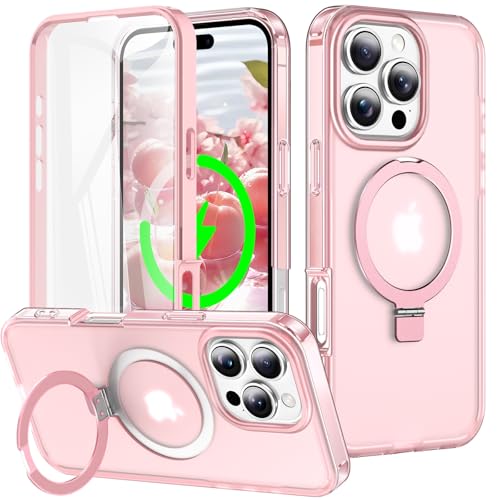 Coque iPhone 14 Plus rose givré idéale pour protéger votre téléphone