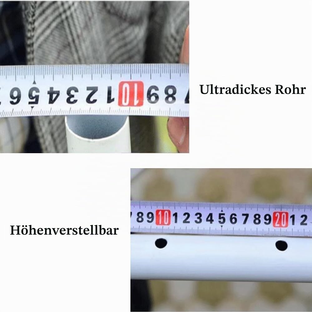 Klar Terrassenschirm 240cm Marktschirm Tischschirm Höhenverstellbar Outdoor Transparenter Regenschirm Für Patio Garden Market
