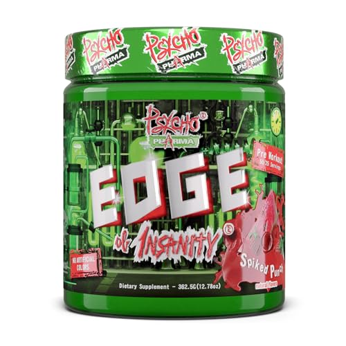 Psycho Pharma Strongest High Stim Preworkout Powder -...