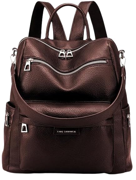 CHOLISS Leather Backpack for Women | College Bag | Office Bag | Durable | PU Leather Bag | Water Resistant | Hand Made | Direct from Factory