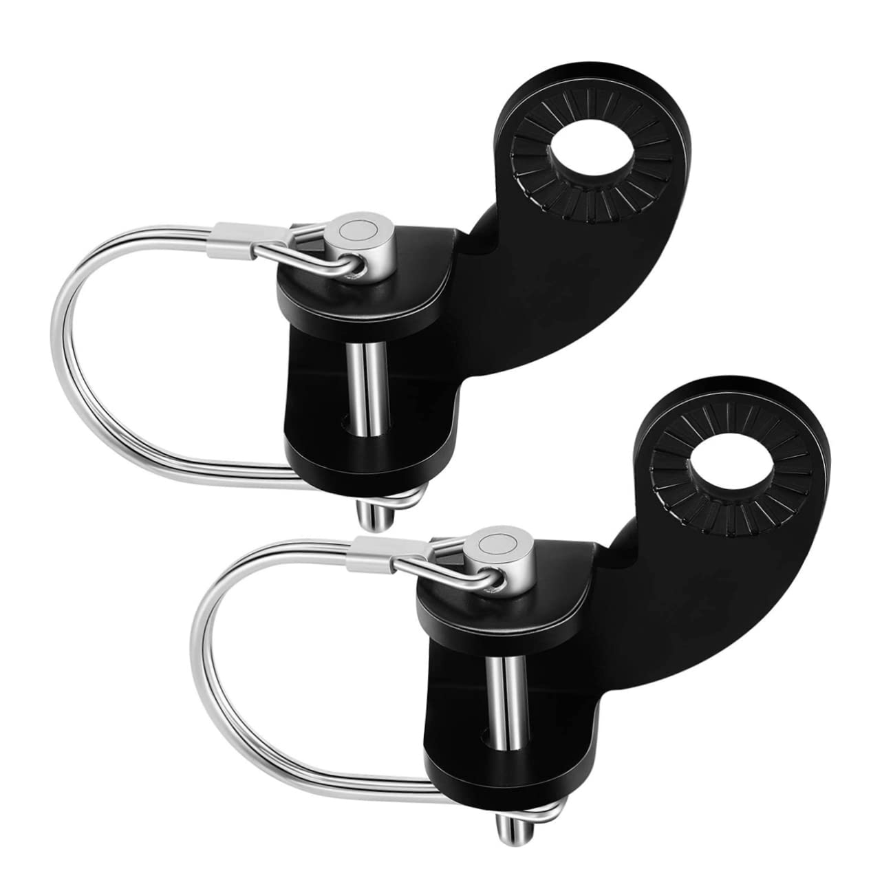Yardwe 2 Pcs Bike Trailer Coupler 135 Degree Pet Bike Coupler Attachment Adapter Replacement Connector for Bike Trailer Accessories