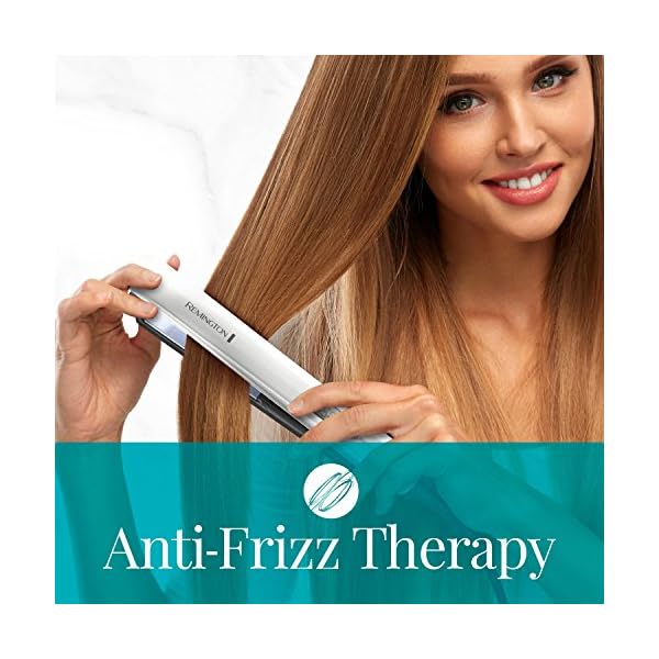 Remington-8510-Anti-Frizz-Therapy-Hair-Straightener-1-Inch-Ceramic-Flat-Iron-with-Digital-Controls-White Remington 8510 Anti Frizz Therapy Hair Straightener, 1 Inch Ceramic Flat Iron with Digital Controls, White