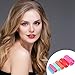 72 Pieces Magnetic Rollers Set 54 Pieces Plastic Hair Rollers and 18 Pieces Multicolor Plastic Duck Teeth Bows Hair Clips Hairdressing Curlers Tools for Men, Kids, Women