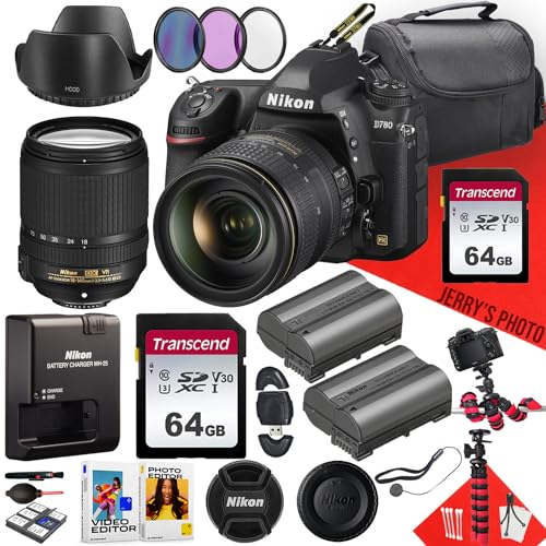 Nikon D780 DSLR Cámara con lente 18-140mm y accesorios miniatura 1