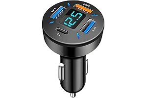 RAPID X5 CAR CHARGER WITH 5 USB PORTS