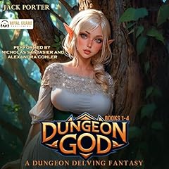 Dungeon God Omnibus: Books 1-4 Audiolibro Por Jack Porter arte de portada