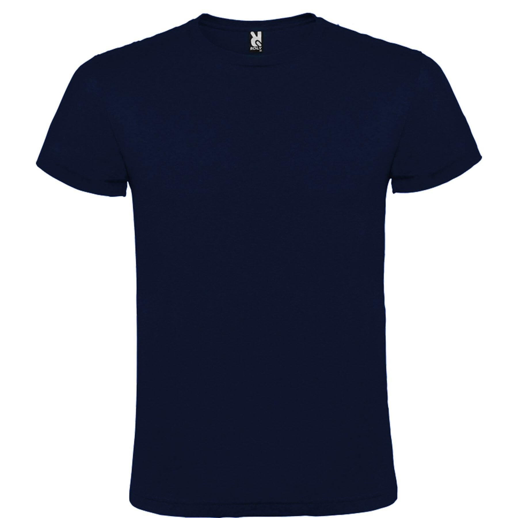 ROLY Camisetas Manga Corta Hombre Atomic 150 6424, Camiseta Hombre, Camiseta Interior Hombre, Camiseta Blanca Hombre, Camiseta Basica Hombre, Camiseta Hombre Manga Corta, Camiseta Negra algodón