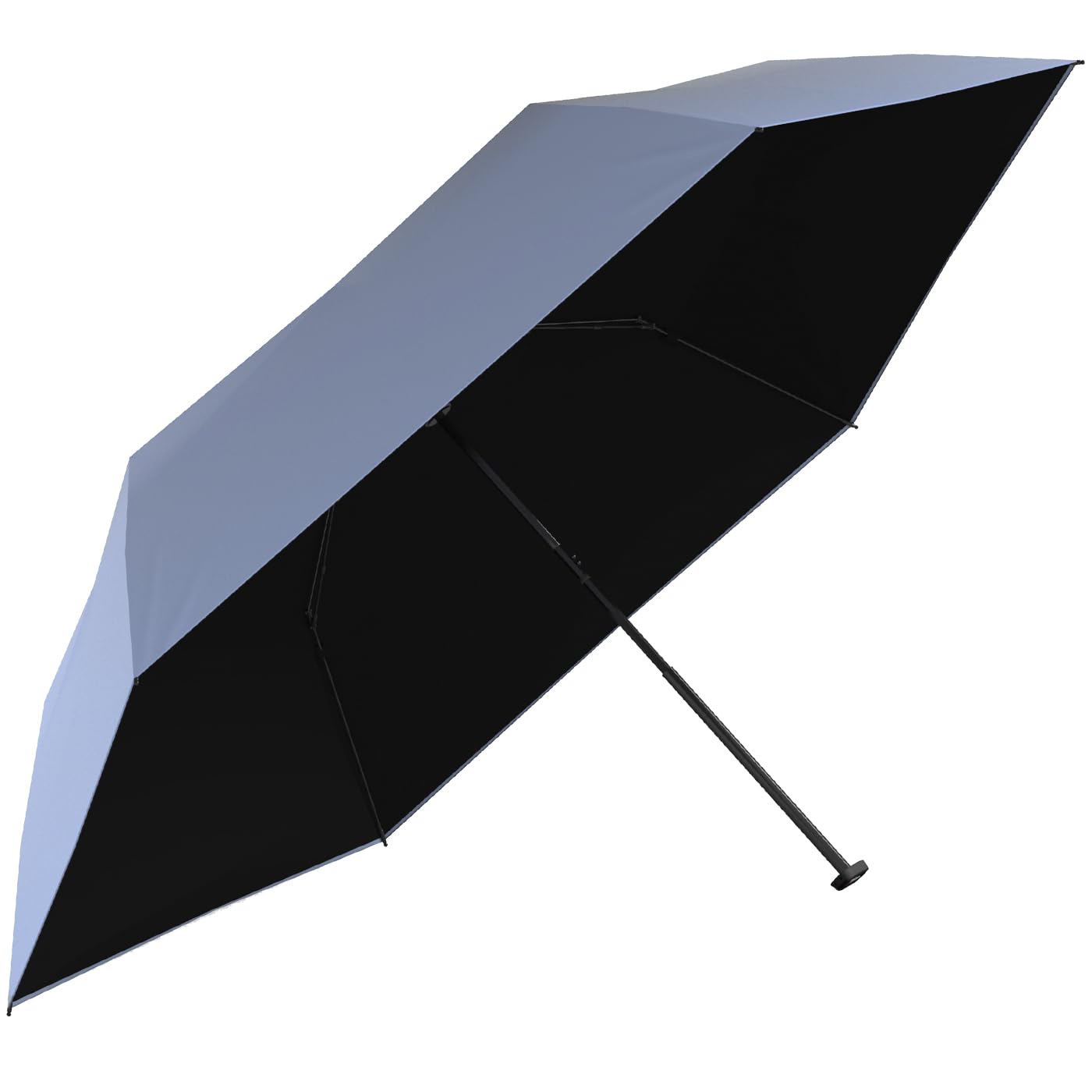 Knirps paraguas US.050 Ultra Light Slim Manual Heatshield Fashion Malibu/Black azul claro
