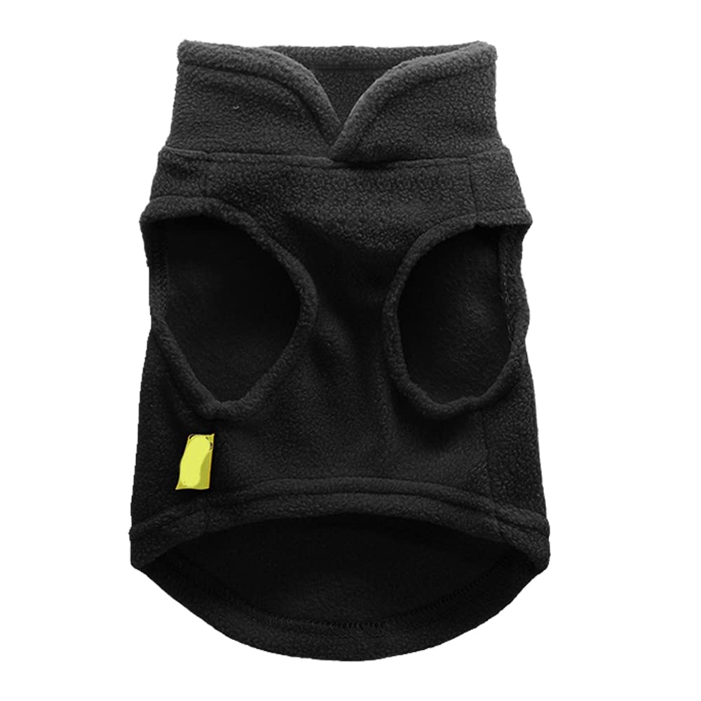 LtuzPet Dog Fleece Shirt Pet Warm Vest Cat Dog T-Shirt Sleeveless Puppy Cat Vest Clothes for Boys Girls