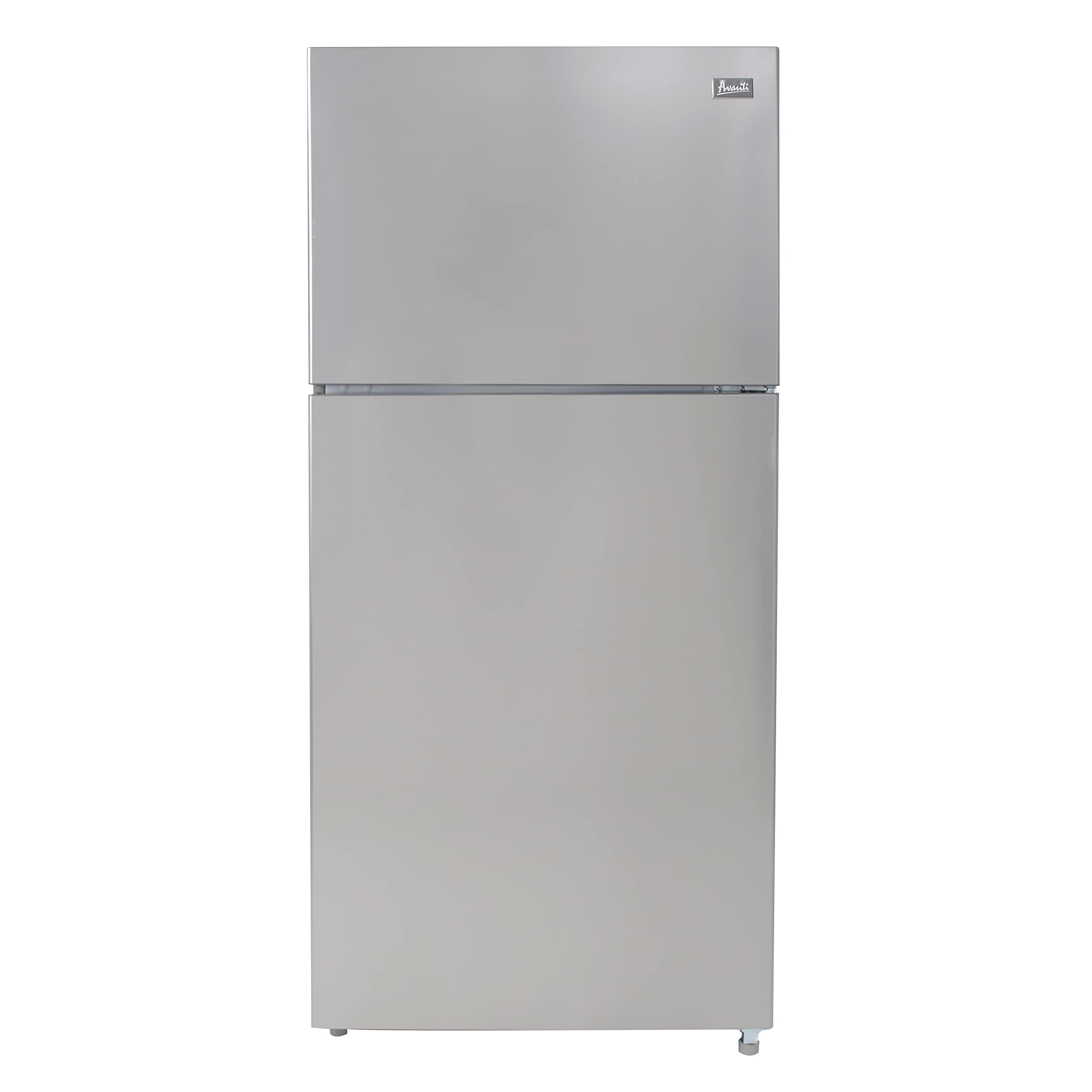 Avanti Apartment Refrigerator Freestanding Dual Door Design Fridge With Top Freezer, Adjustable Electronic Control And Frost Free Defrost, For Condo, House, & Small Kitchen, 18-Cu.Ft, Stainless Steel on Fridge.com - View 2