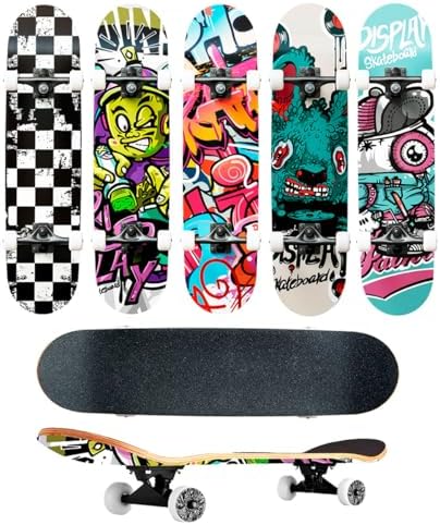 Skate Semi Profissional Completo Montado Modelos 7.5