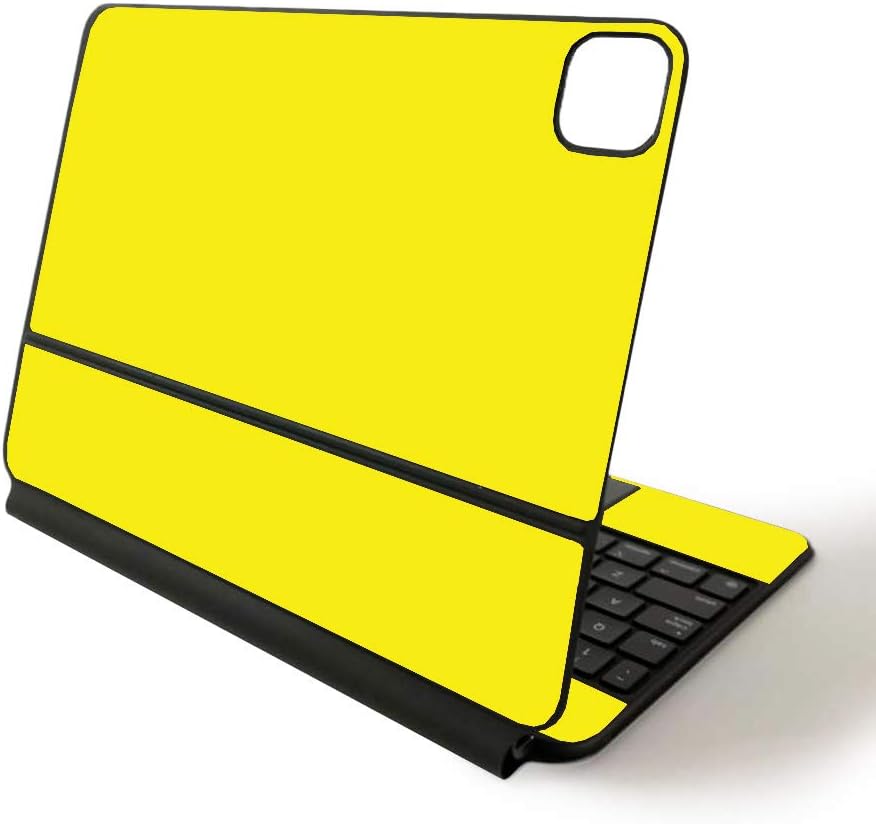 MightySkins Skin for Apple Magic Keyboard for iPad Pro 11-inch (2020) - Sushi | Protective, Durable, and Unique Vinyl Decal wrap Cover, Solid Orange, APIPSK1120-Solid Orange