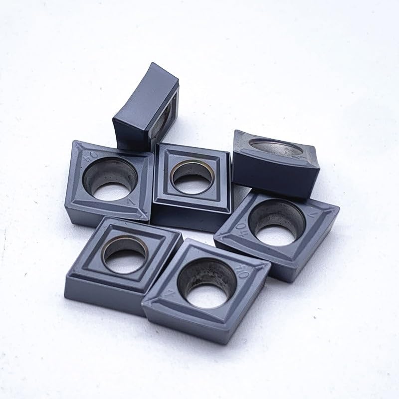 10 piezas CCMT09T Carburo insertos para torno CNC miniatura 7