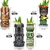 Bicchieri Esotici Per Feste Set Di 2 Bicchieri Tiki In Ceramica Hawaiana - Perfetti Per Cocktail Esotici E Feste Tropicali! Regalo Tema Tropicale Cocktail