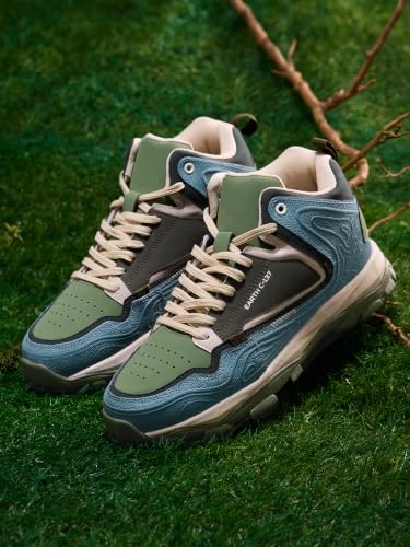 Image of The Souled Store Originals : Earth Men and Boys Lace Up High Top Sneakers