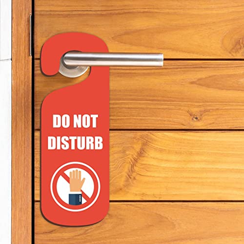 Image of KREEPO Do Not Disturb MDF Door Sign Hanger Size(24cm x 8.5cm) kr51