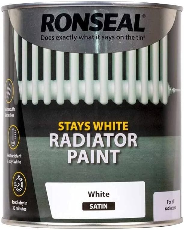 RonsealOne Coat Radiator Paint Gloss 750ml