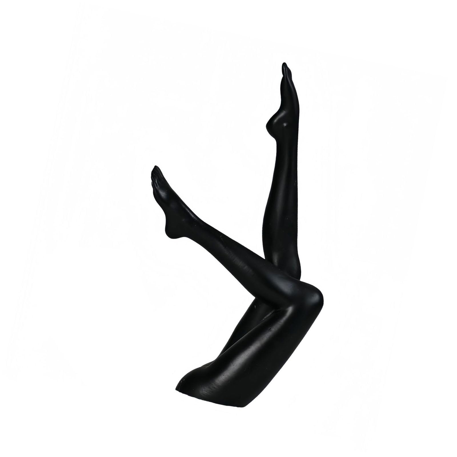 Msioytog Modern Abstract Female Leg Sculpture Artistic Resin Minimalists Decors for Coffeehouse Bookshelves Gift Collections Resin Leg Sculpture Decors