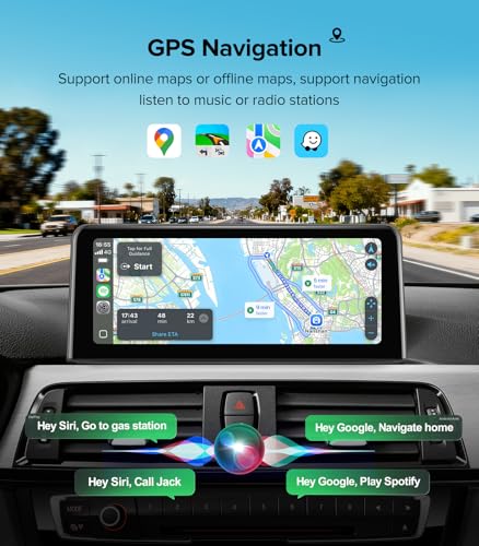 10.25" Linux CarPlay Radio Screen for BMW 3/4 Series (NBT System) 2013-2016 - image 5