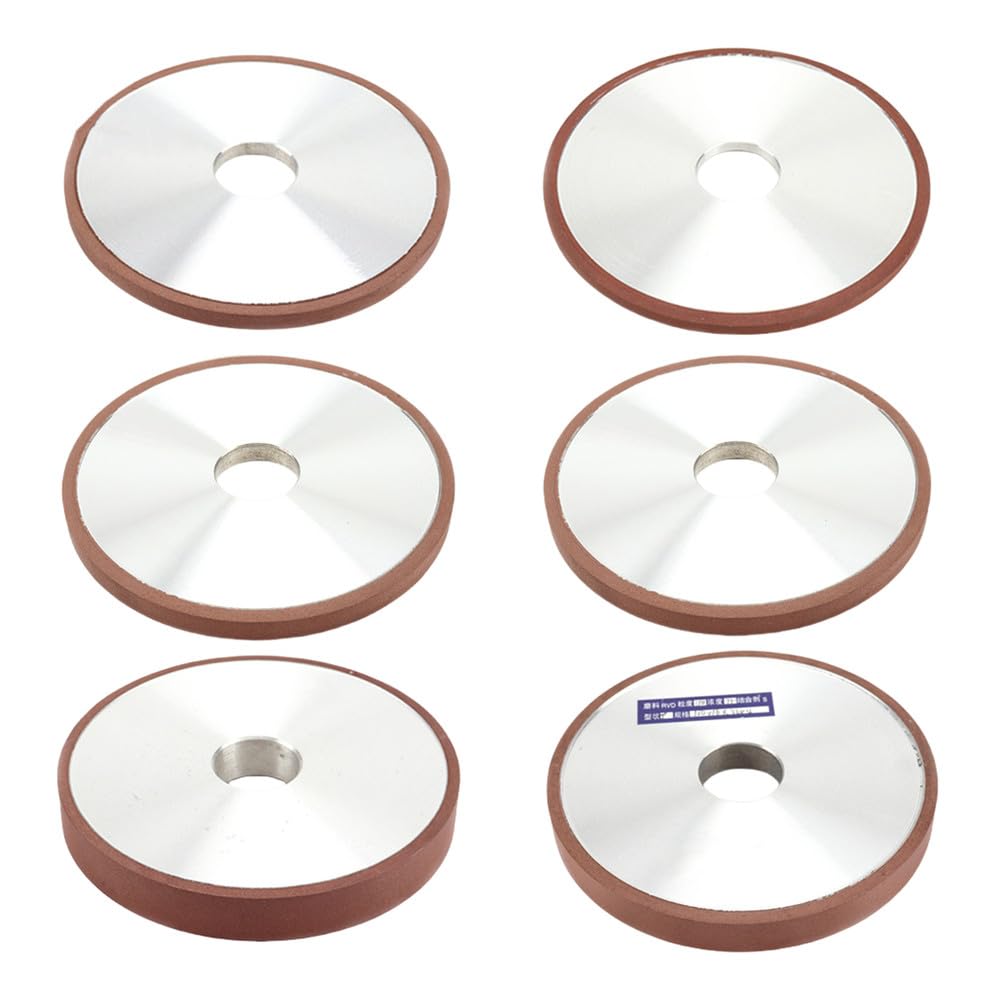 1pc meule diamantée parallèle 150mm/200mm outil abrasif circulaire pour fraise en acier au tungstène accessoires pour outils électriques, 150x10mm, grain 240