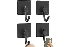 Self Adhesive Wall Hooks for Hassle-Free Hanging