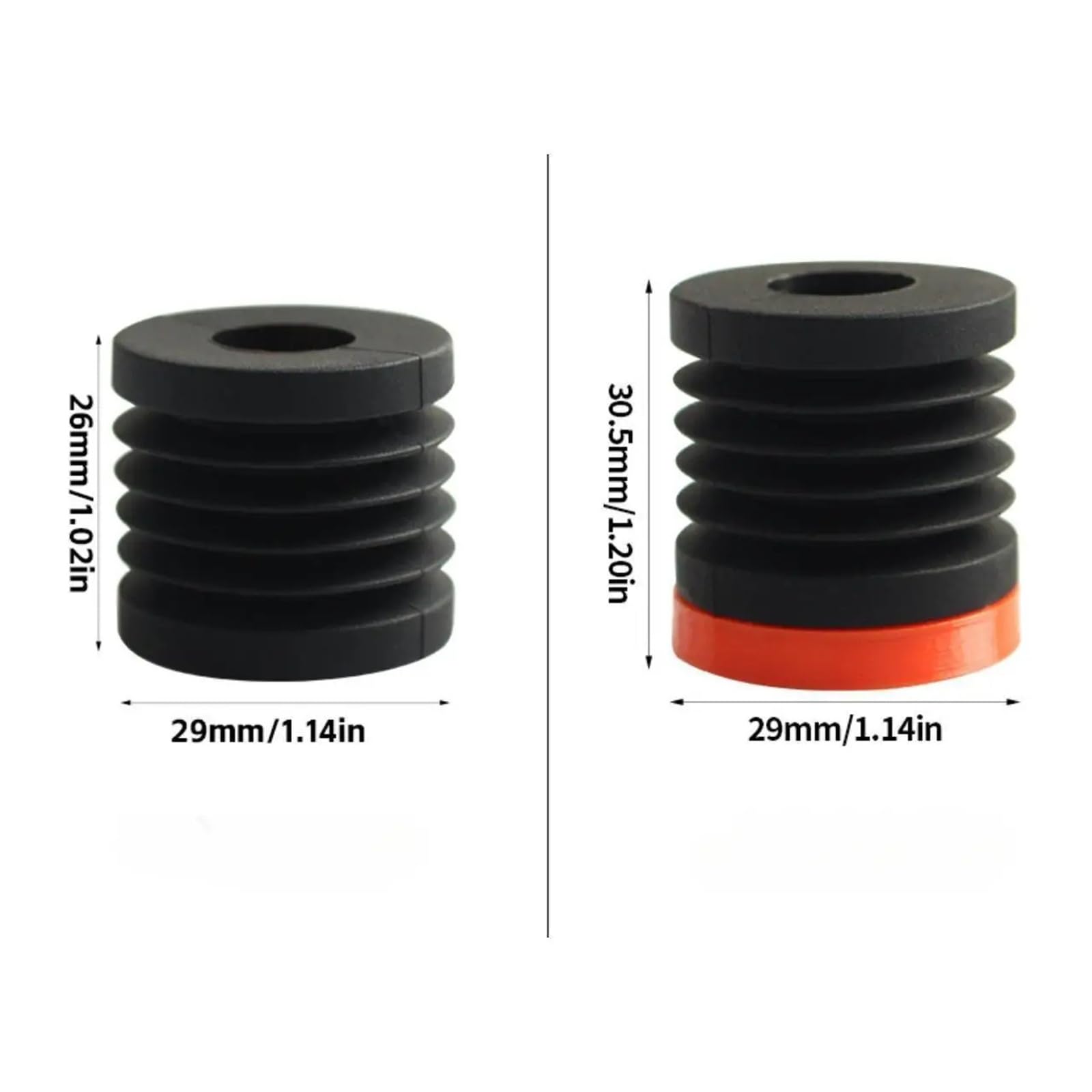 Compatibile con Bambu, piedini antivibranti P1P | P1P, Antivibrazione, Piedini(With Printed Parts)