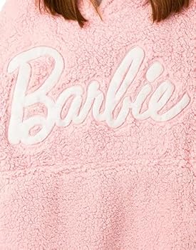 Sudadera Barbie Para Niñas Sudadera Barbie Logo Rosa, Talla