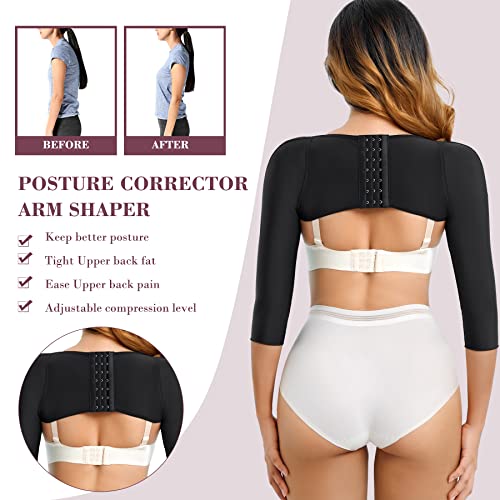 RDSINAE Arm faja Women Slimming Sleeves Lipo Post Surgery Compression Arm Sleeves Posture Corrector Tops Shapewear3