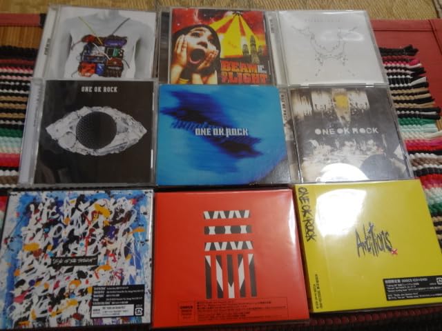 【ほぼ初回盤】 ONE OK ROCK CD アルバム 9枚セット CD+DVD Amazon.co.jp: ONE OK ROCK ワンオクロック CDアルバム 9枚