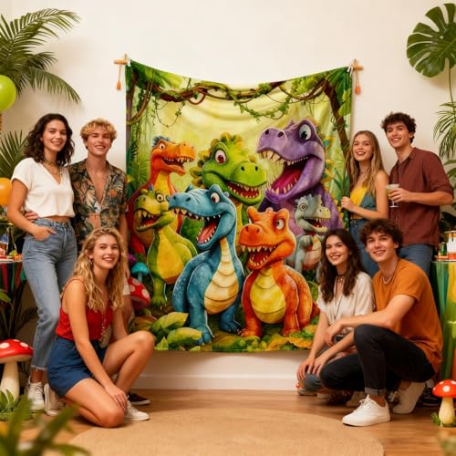 Couverture de lancer dinosaure draps légers été hiver - 4