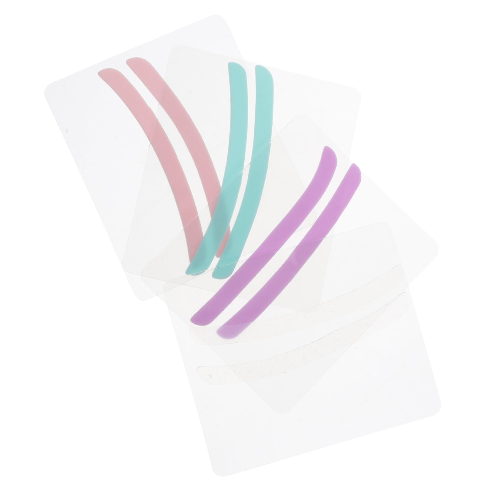 IWOWHERO Silicone Pads 4 Pack Natural Lash Lifting Anti Wrinkle Reusable for Routine