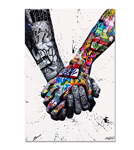 RUIYANMQ Puzzle 1000 pièces Street Graffiti Collage Singe Poster Bois pour Adultes Jeux Enfants Jouets Éducatifs Wg97Vy