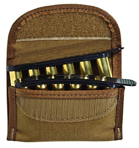 TUFF Double Quick Strip Pouch, Fits 5500 6500 8357 8327, Large (Coyote Brown)