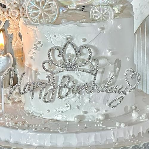 Jevenis JEVENIS-GZMHMCBJ961 Luxury Princess Castle Cake Topper Carriage Wagon Cake Decoration For Girls Kids Happy Birthday Party Decorations Princess Baby Shower Supplies thumb #7
