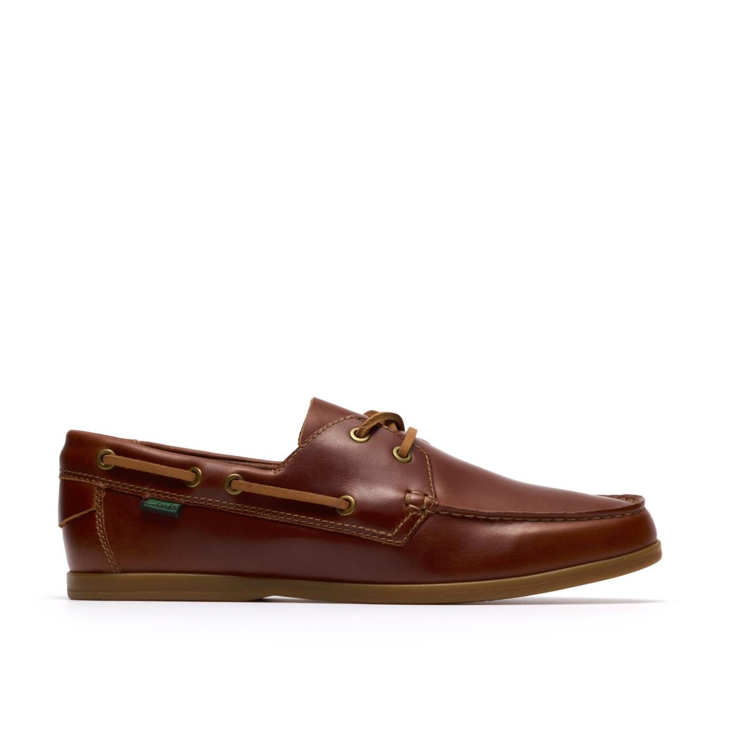 Clarks Charmouth Lace Up Shoe, Brown, Size 9, Men