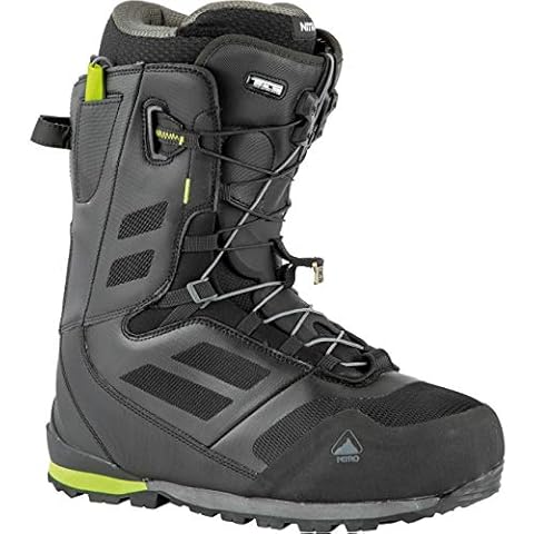 Nitro Herren Incline Tls Boot´21 Snowboardboot, BLACK-LIME, 255 EU Cover