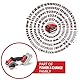 Einhell Professional Akku-Trennschleifer TP-CO 18/76-C Li BL-Solo (18 V, Brushless, 76 mm Scheiben-Ø, 16 mm Schnitttiefe, Tiefeneinstellung, Inkl. 4x Trennscheibe, ohne Akku)