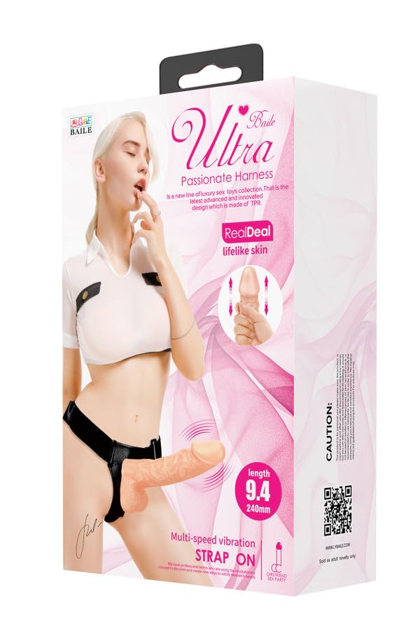 Arnés con Dildo y Vibración 9.4