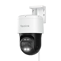 Reolink 4K PTZ Telecamera PoE Esterno a Doppio Obiettivo, 6X Zoom Ibrido