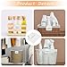 14pcs Baskets Label Clip On with 2pcs White Marker Pen,Removable Bin Labels Basket Labels Clip on for Storage Bins,Pantry Organization Box