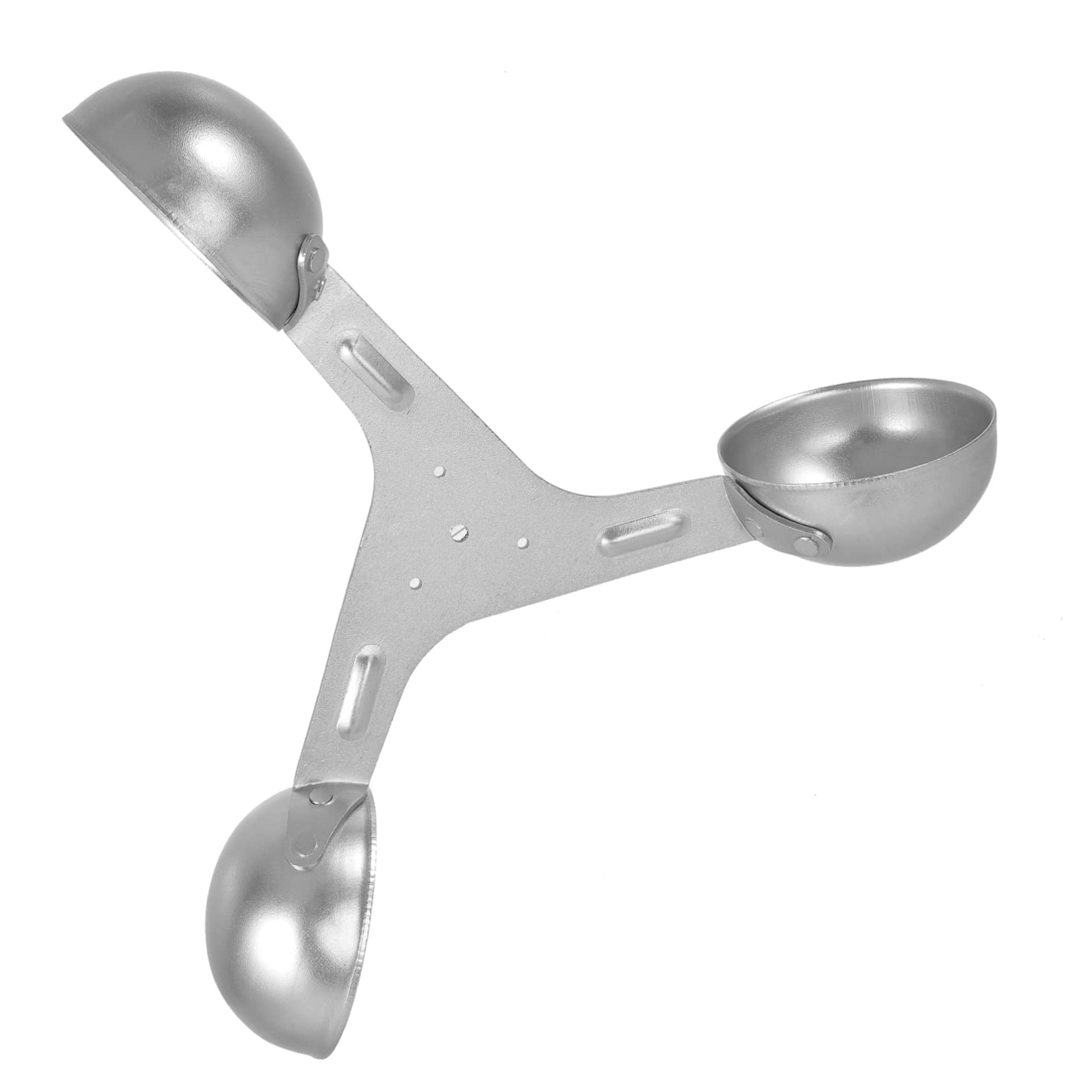 BCOATH Metal Wind Sensor Cup 3-Cup Anemometer Wind Case Replacement for Weather Observation